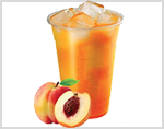 <i>Peach Sugar Milk Tea (green/black)</i>